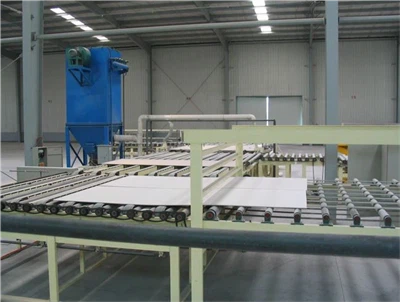 Máquinas e equipamentos para placas de gesso